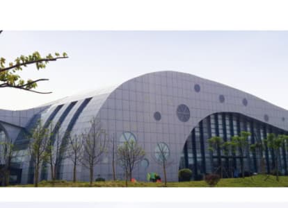 荥阳会议中心外景网架工程